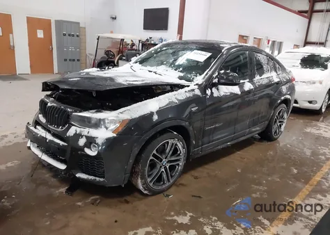 2015 BMW X4 xDrive28I z USA, uszkodzony, nr VIN 5UXXW3C51F0M88369